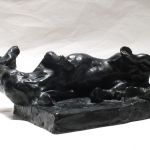 Cheval couché