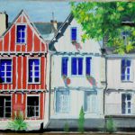 Maisons de Vannes par Christophe Gachet