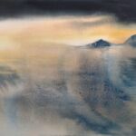 La musique des anges est aussi dans les paysages I_38x58cm_2025_IMG_20250720_155122 par MURIEL BUTHIER-CHARTRAIN