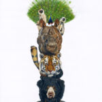 Totems de Ranthambore par Sailev