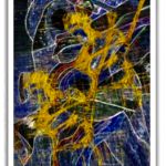 Golf swing /tirage d’art sur toile