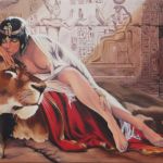CLEOPATRE ET LE LION par TRANCHAND Jean-Luc