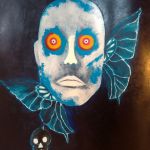 Masque à la tête de mort