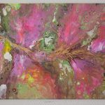 The dance of flowers in the jungle