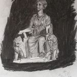 Rhéa (reproduction d' une sculpture de Rhéa