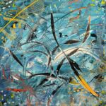 202505-Little Blue 50x50 par Eric DUBARRY
