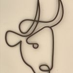 Tête de taureau Picasso (2017)