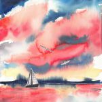 Bateau crepuscule