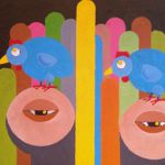 Les deux oiseaux bleus