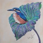 Le Martin Pecheur par Maman Aigle