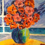 Bouquet face à la mer