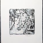 Eau-Forte 11, Bleu Océan / Noir