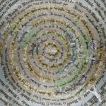 2014 Les artistes, hommage à léo férré 90 x 90 cm  par Pénélope