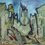 2017  Désastres Hommage à Yvonne Guégan par Pénélope