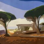 PINEDE SOLEIL COUCHANT par MARILOUI