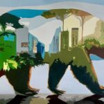 UN OURS DANS LA VILLE... OU L\'INVERSE par MARILOUI
