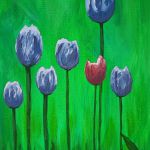 La tulipe rouge
