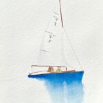 Dériveur Vaurien par Axel PIVET