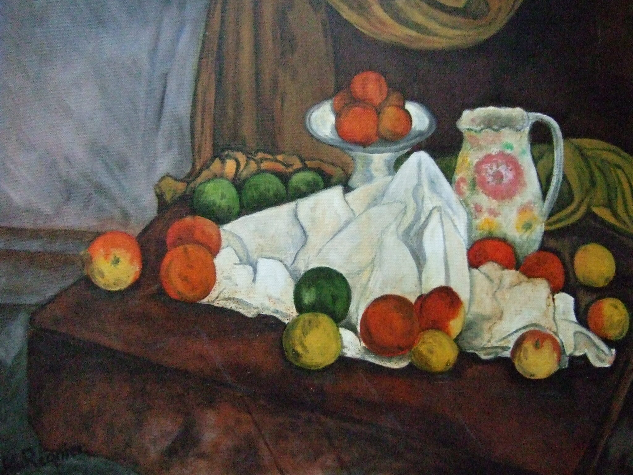 nature-morte-fruits-pichetcompotier
