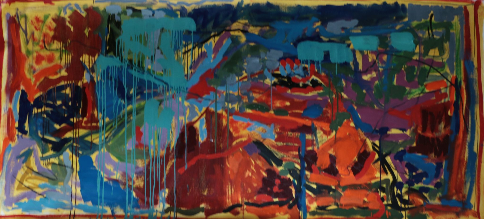 132-huile-et-fusain-sur-toile-95x205