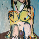 Autoportrait au coin