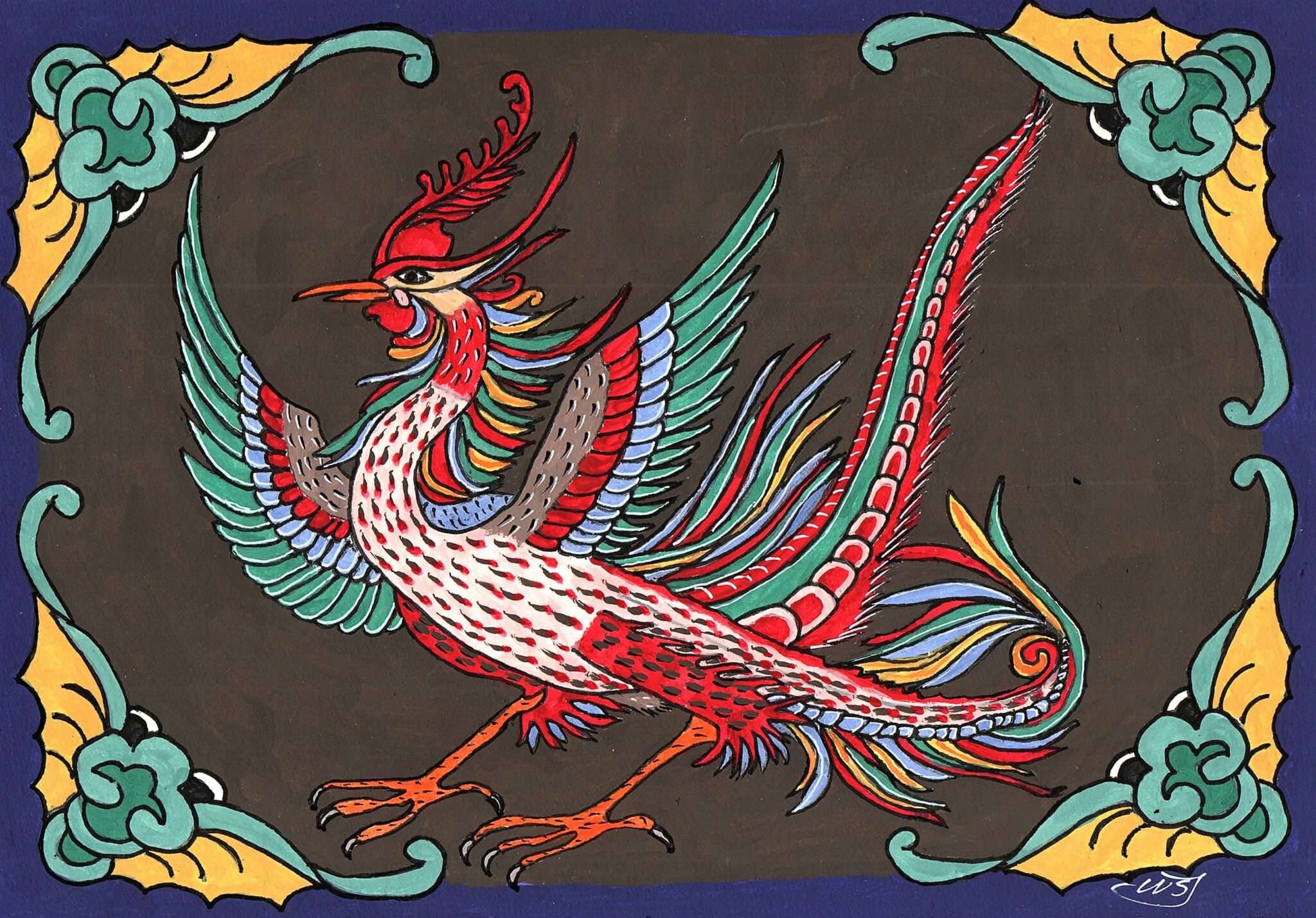 dancheong-dragon