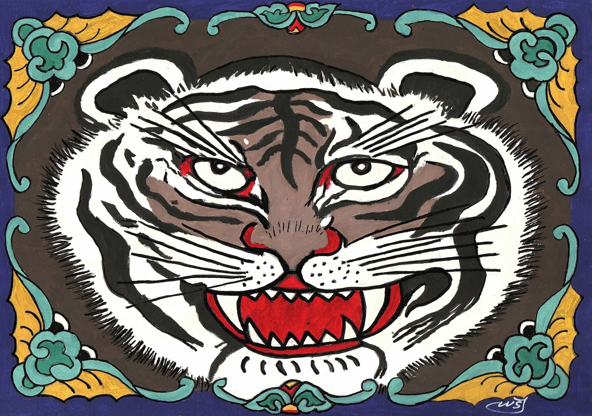 dancheong-tigre