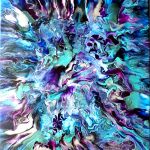BLUE LIGHT par KYRIEL ART
