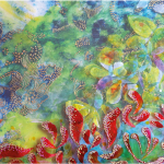 Paysage doré