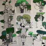 Corps - paysages, L\'arboretum imaginaire par Ema Dée