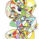 Lignes et couleurs courbes