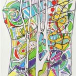 LIGNES ET COULEURS 3 - VERTICALITÉ