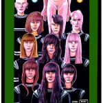 CLONES GENERATION N°2 : 4e Couverture du Fanzine ATOMIK N°31-32 (publié en 2005)(Illustration : 1999-2000)