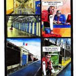 BLACK ALLIGATOR (Planche N°4 - ancienne pagination et ancien texte - LA HYENE (sortie de prison !)