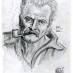 Hommage à GEORGES BRASSENS (Dessin du 15 mai 2018)
