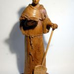 Statuette de St Fiacre par Stéphane Koch