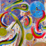 Multicolored plexiglass par ART.OMAS