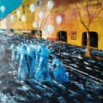 Femmes aux Ballons par Thierry Rey "TIERY"