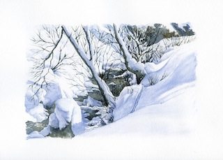 neige-au-bord-du-ruisseau