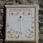 PEINTURE MURALE / CADRAN SOLAIRE