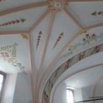 PEINTURE MURALE / CHAPELLE BAROQUE DU PLANAY