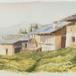 SOLEIL COUCHANT SUR LES CHARMETTES