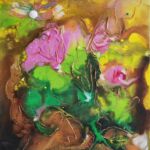 Bouquet dans un jardin