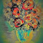 fonte sur aquarelle