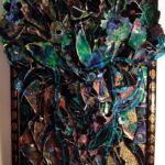 "Vase fleurs" (nov 2025) - Dim : 55 x 42 cm par LALDJI