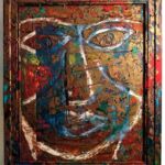 "Décapage" (nov 2025) - Dim : 41 x 33 cm par LALDJI