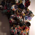 Sculpture de cadres" (nov 2025) - Dim : 68 x 40 cm par LALDJI