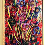 Titre : "Réseau fleuri" (fév 2026) par LALDJI