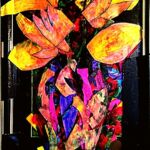 "Fleurs fluorescentes" (janv 2026) par LALDJI