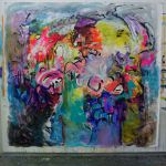 Lumière cristalline / univers turquoise (2018)